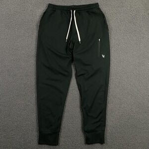 Vuori Sunday Performance Jogger Pant Mens Medium Green Elastic  Athletic Gym Run